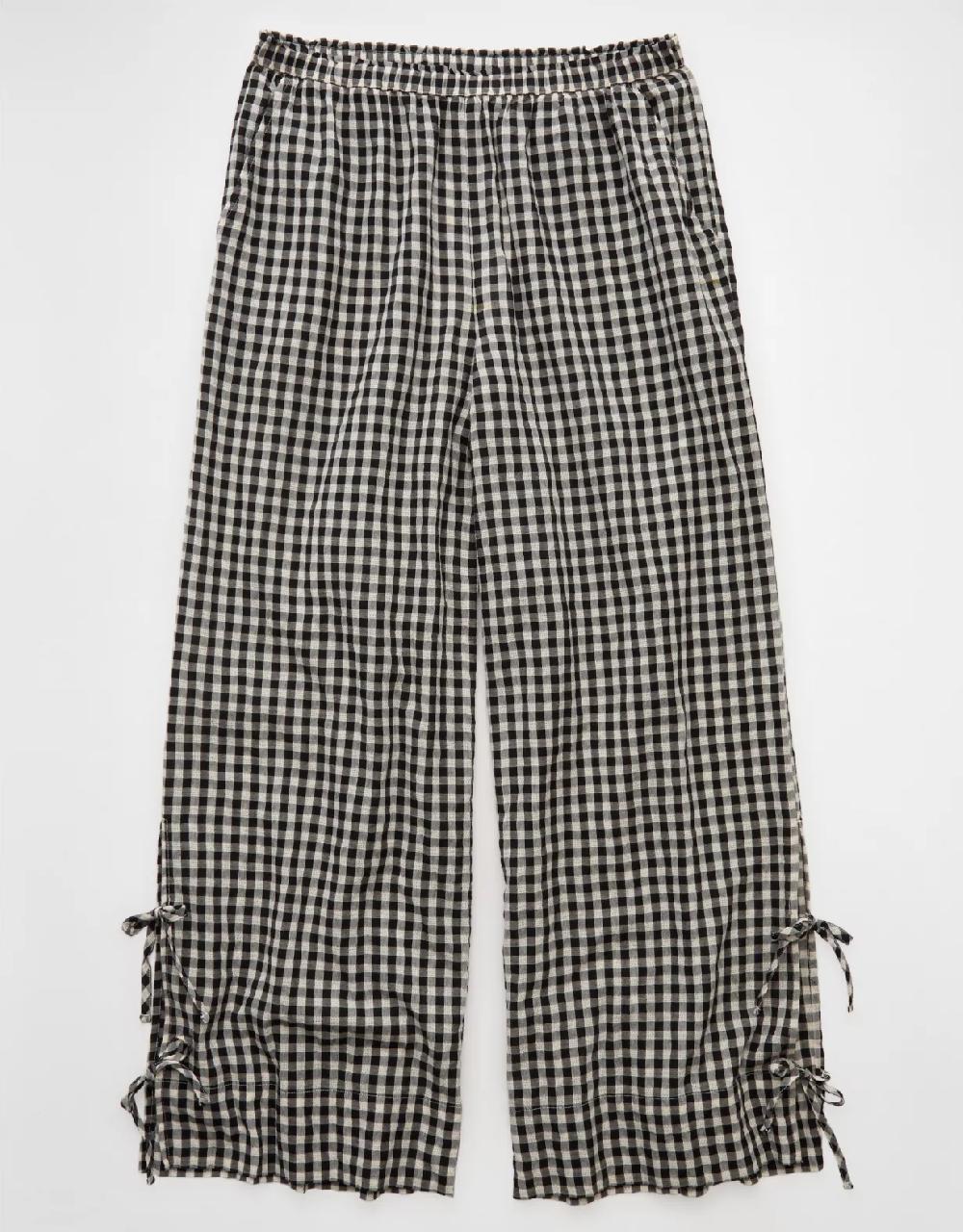 aeo AE Stretch High-Waisted Tie Side Pull-On Pant