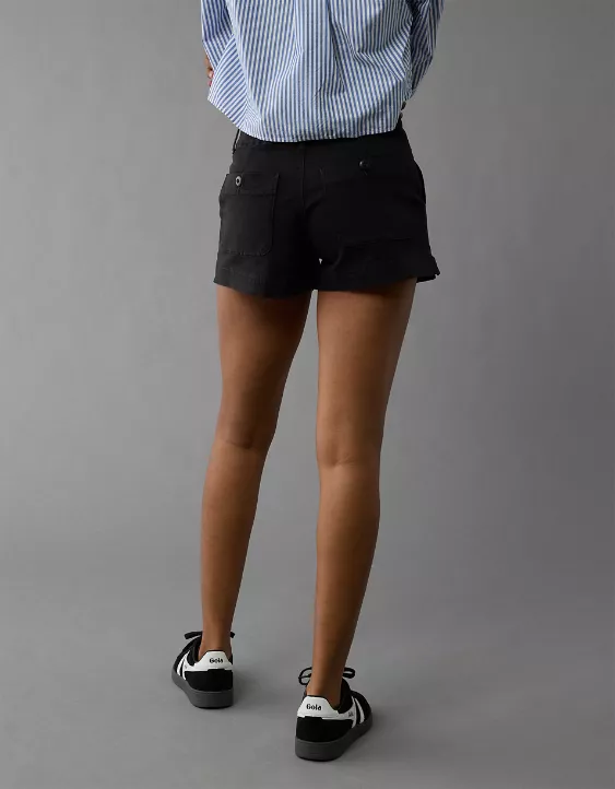 Aeo AE Stretch High-Waisted Trouser Short Short