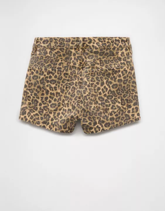 Aeo AE Stretch Leopard Perfect Shortie