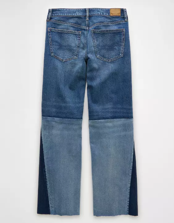 Aeo AE Stretch Low-Rise Baggy Wide-Leg Jean