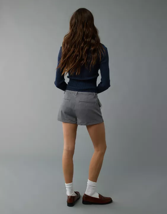 Aeo AE Stretch Low-Rise Mini Short