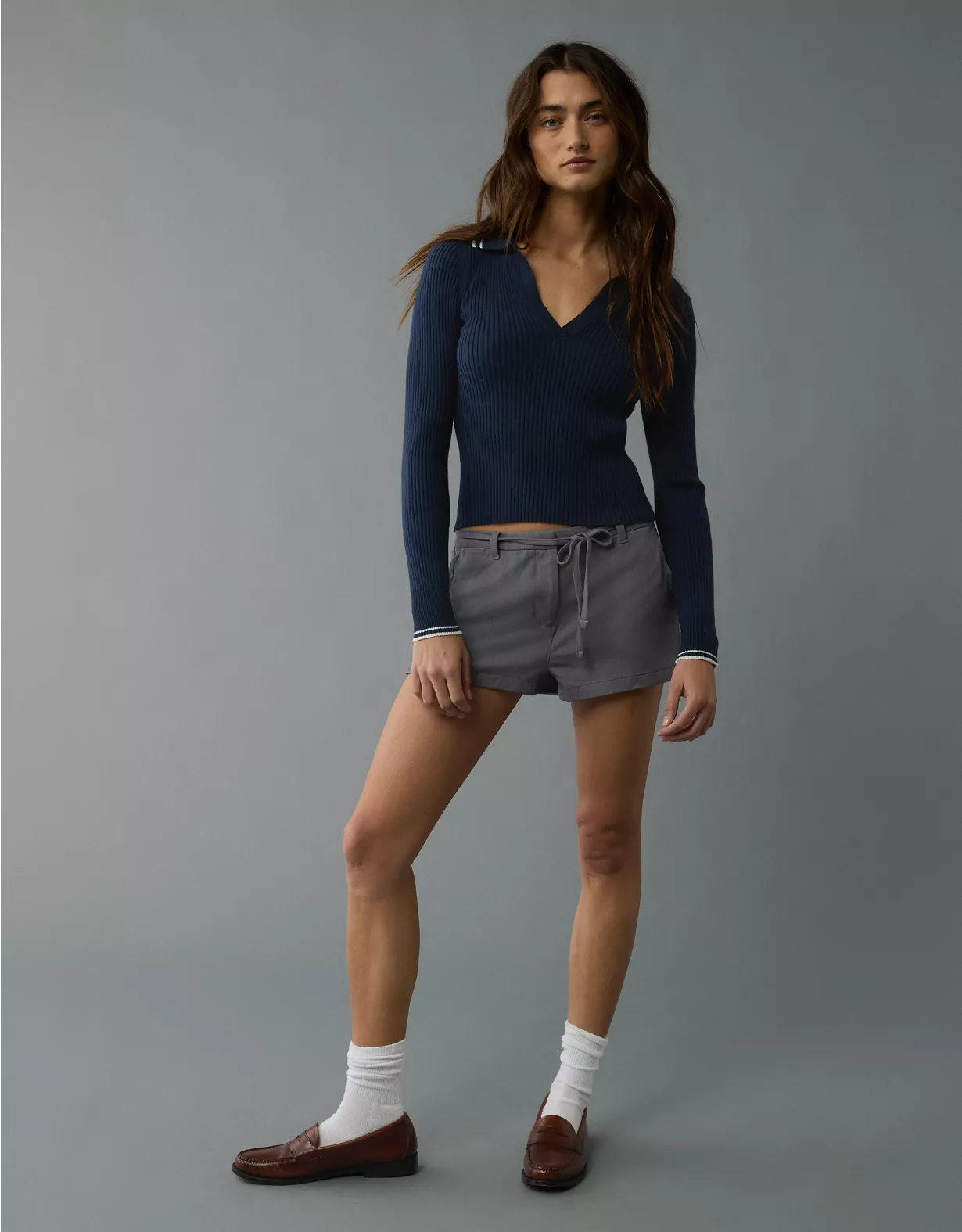 aeo AE Stretch Low-Rise Mini Short