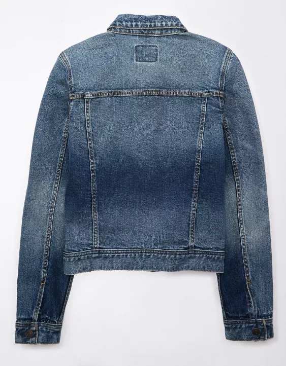 Aeo AE Strigid Classic Denim Jacket