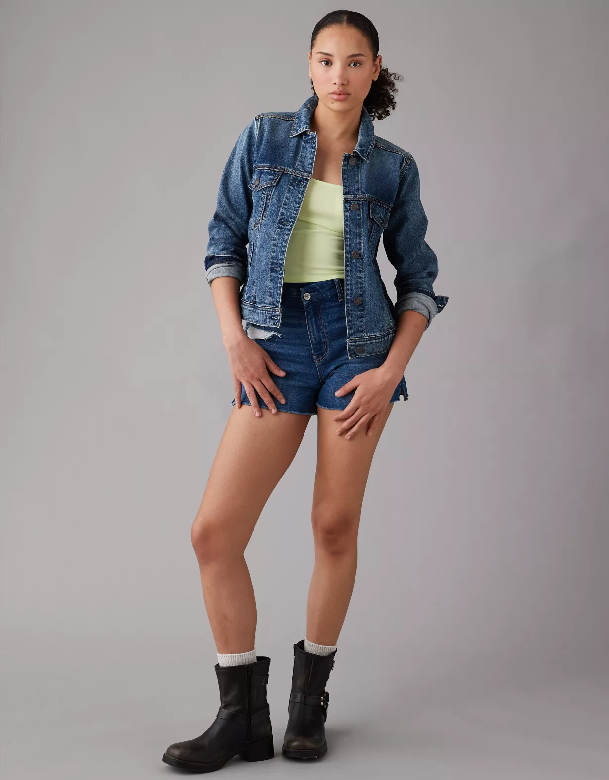 aeo AE Strigid Classic Denim Jacket