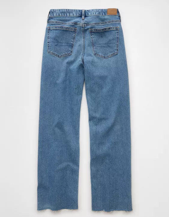 Aeo AE Strigid Curvy High-Waisted Stovepipe Jean