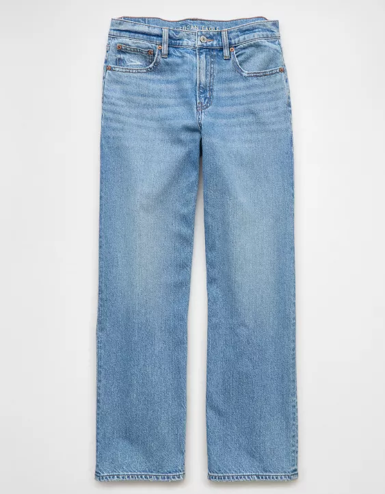 Aeo AE Strigid High-Waisted Stovepipe Jean