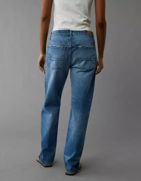 Aeo AE Strigid Low-Rise Ex-Boyfriend Jean