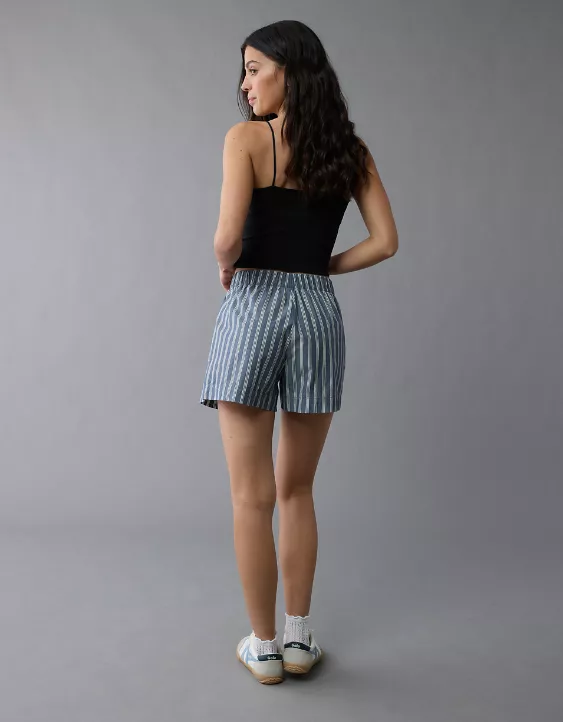 Aeo AE Striped Boxer Sleep Short