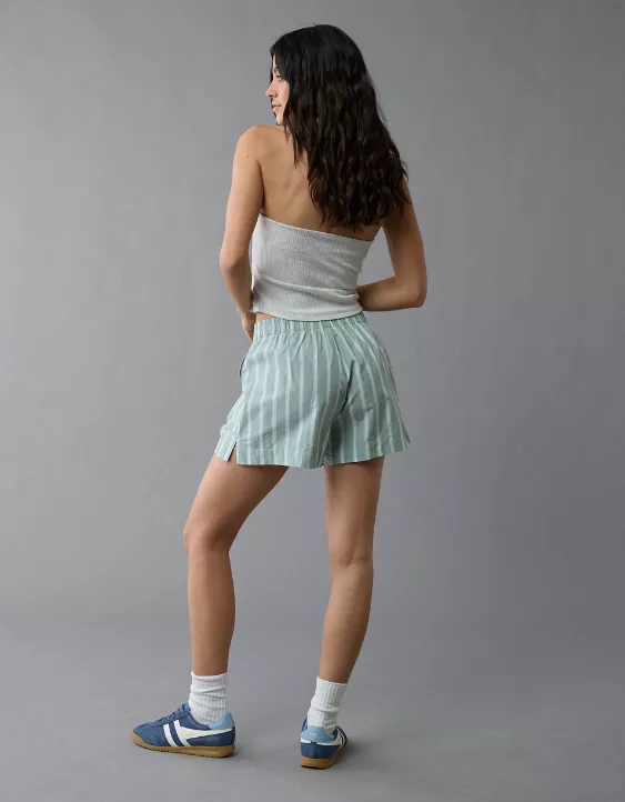 Aeo AE Striped Boxer Sleep Short