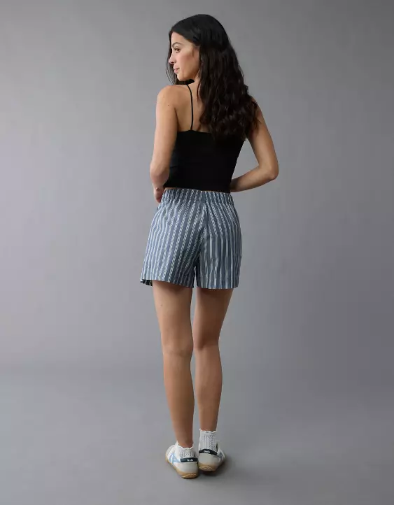 Aeo AE Striped Boxer Sleep Short