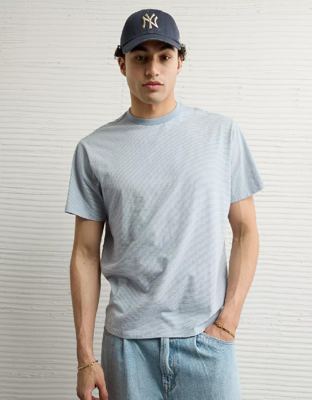 aeo AE Striped Slub T-Shirt