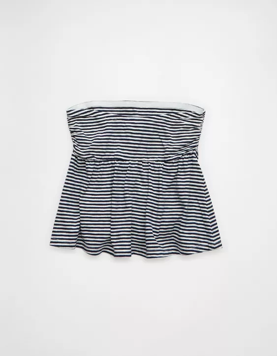 Aeo AE Sunchaser Knit Babydoll Tube Top