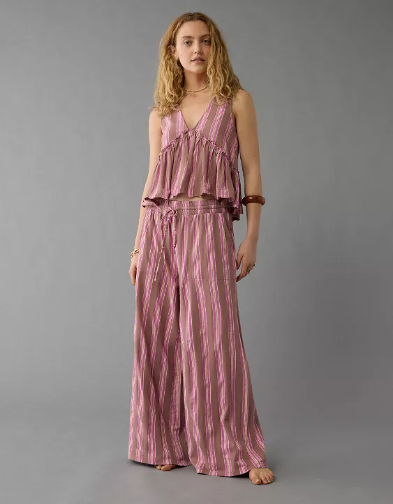 Aeo AE Sunchaser Knit High-Waisted Pant