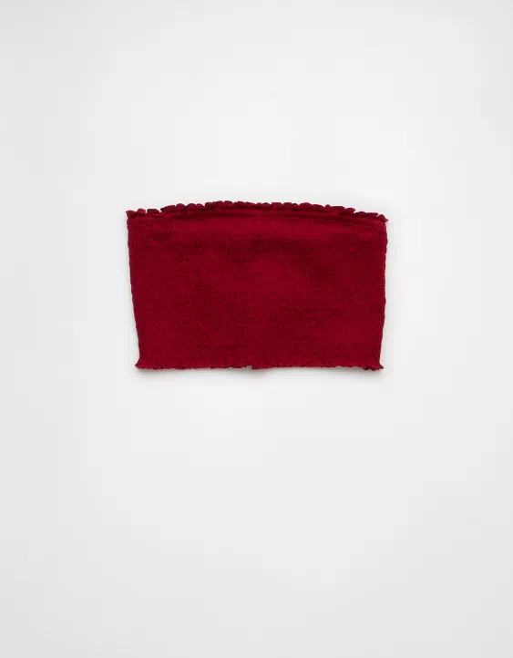 Aeo AE Sunchaser Knit Smocked Bandeau