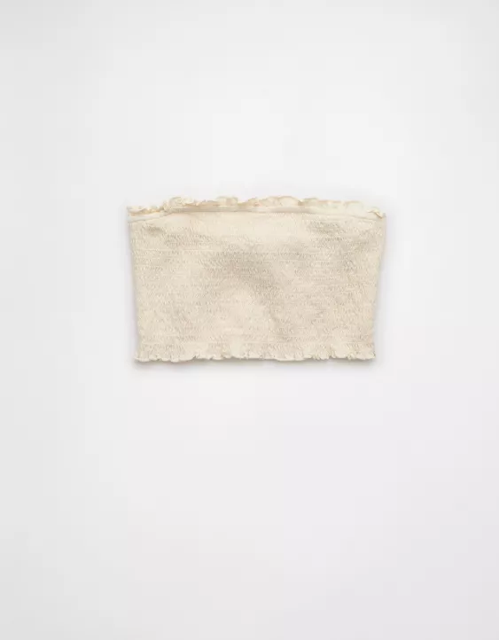 Aeo AE Sunchaser Knit Smocked Bandeau