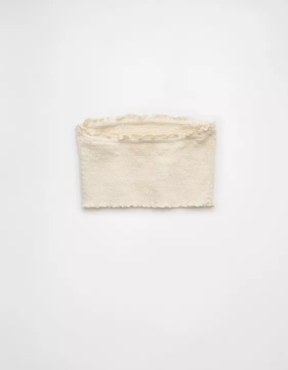 Aeo AE Sunchaser Knit Smocked Bandeau