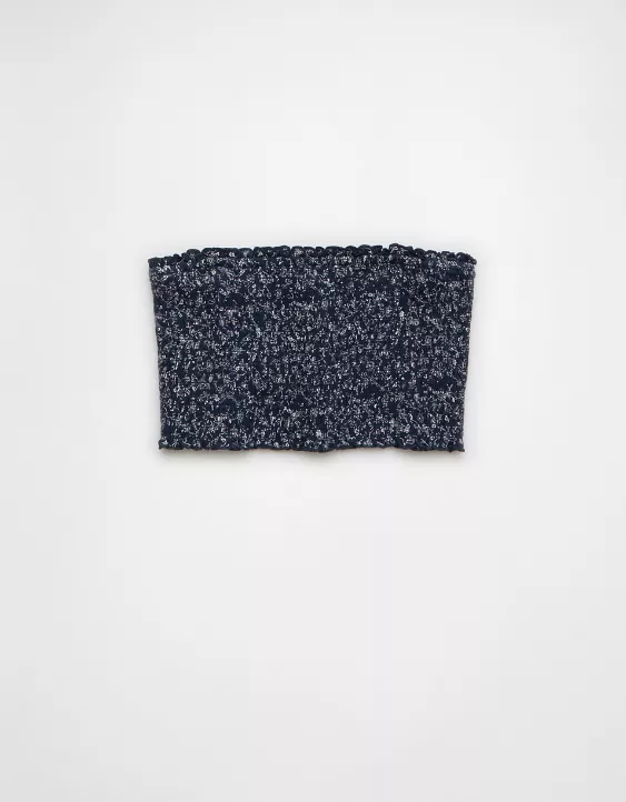 Aeo AE Sunchaser Knit Smocked Bandeau