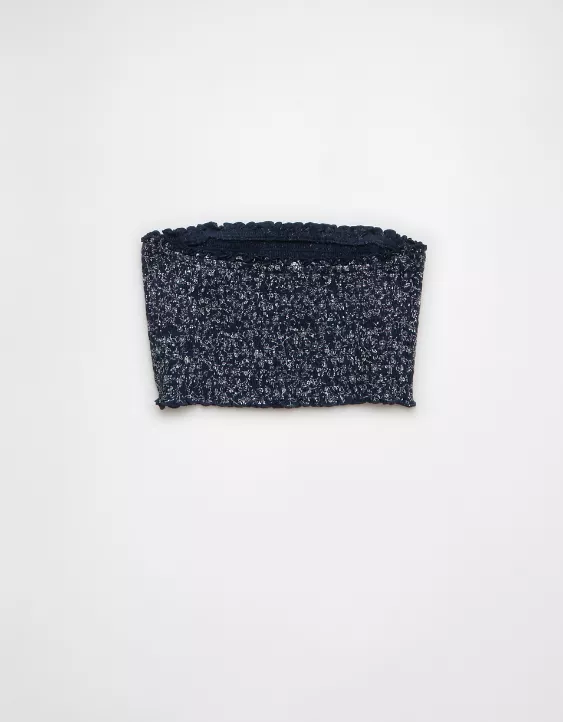 Aeo AE Sunchaser Knit Smocked Bandeau