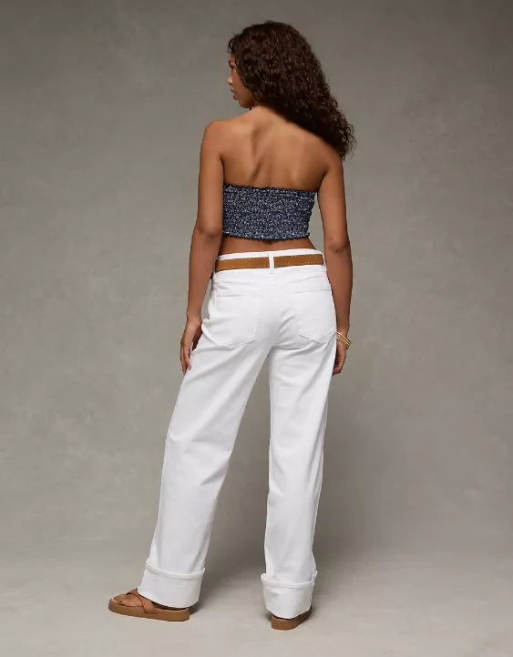 Aeo AE Sunchaser Knit Smocked Bandeau