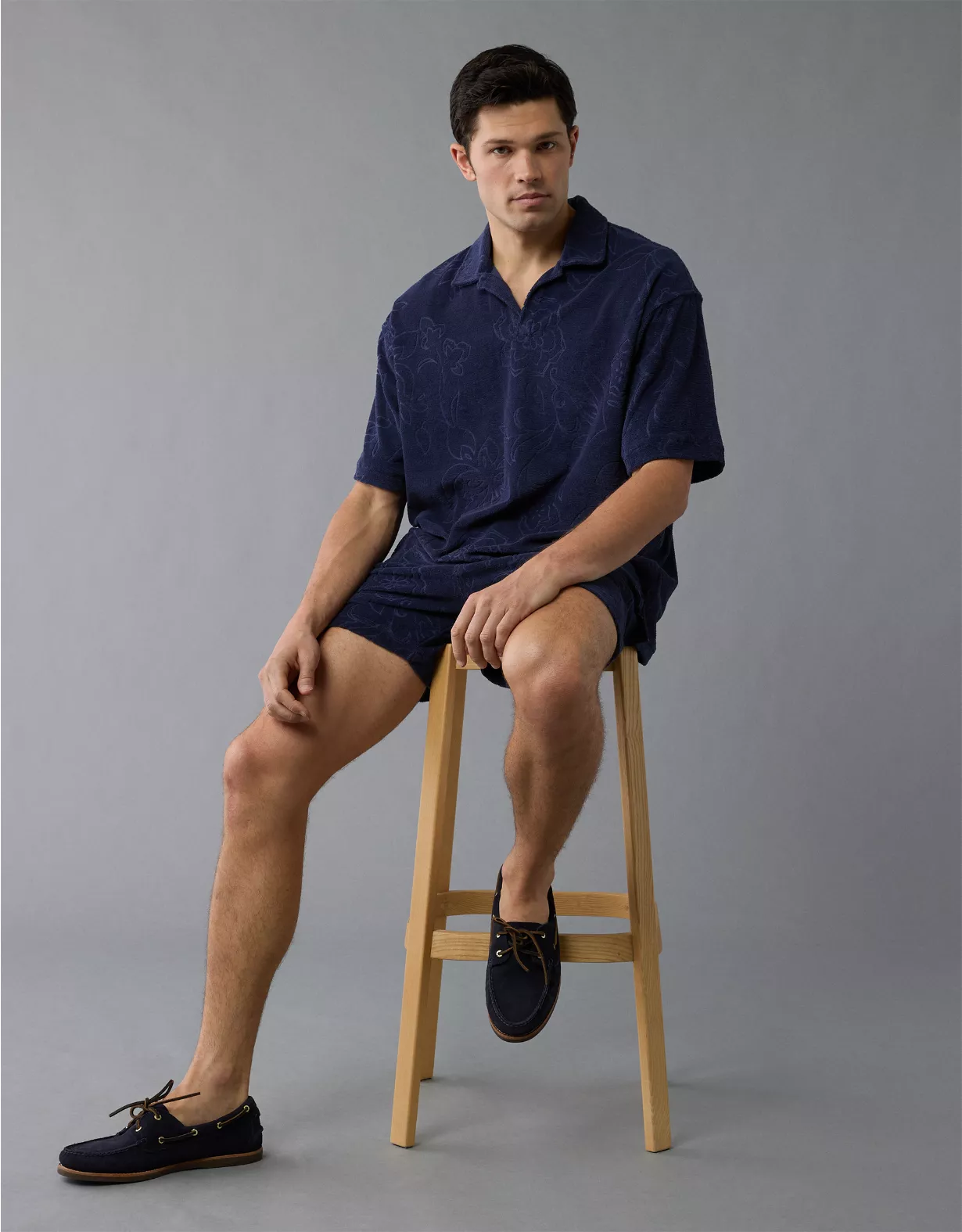 aeo AE Terry Polo Shirt