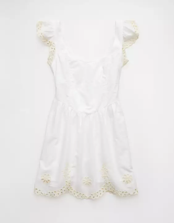 Aeo AE V-Waist Corset Mini Dress