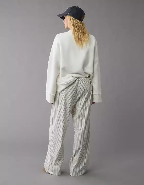 Aeo AE Woven Wide-Leg PJ Pant