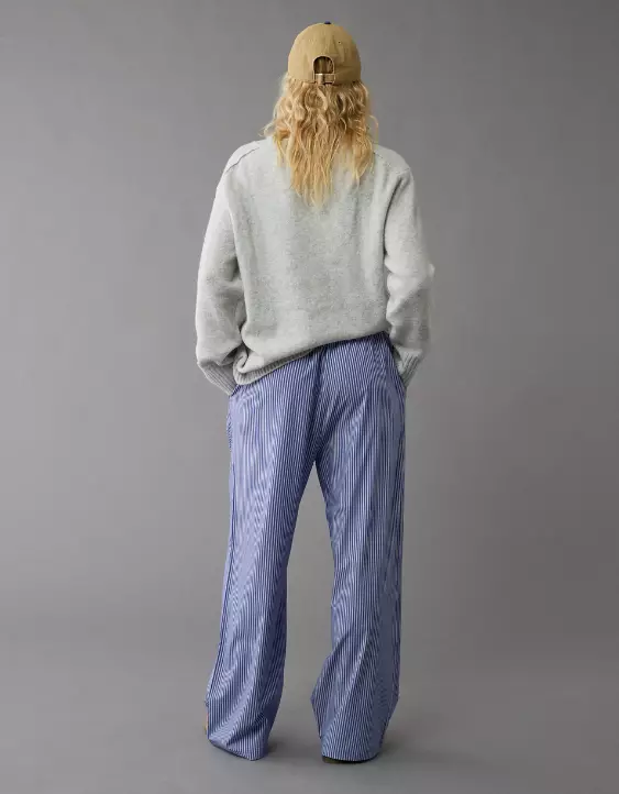 Aeo AE Woven Wide-Leg PJ Pant