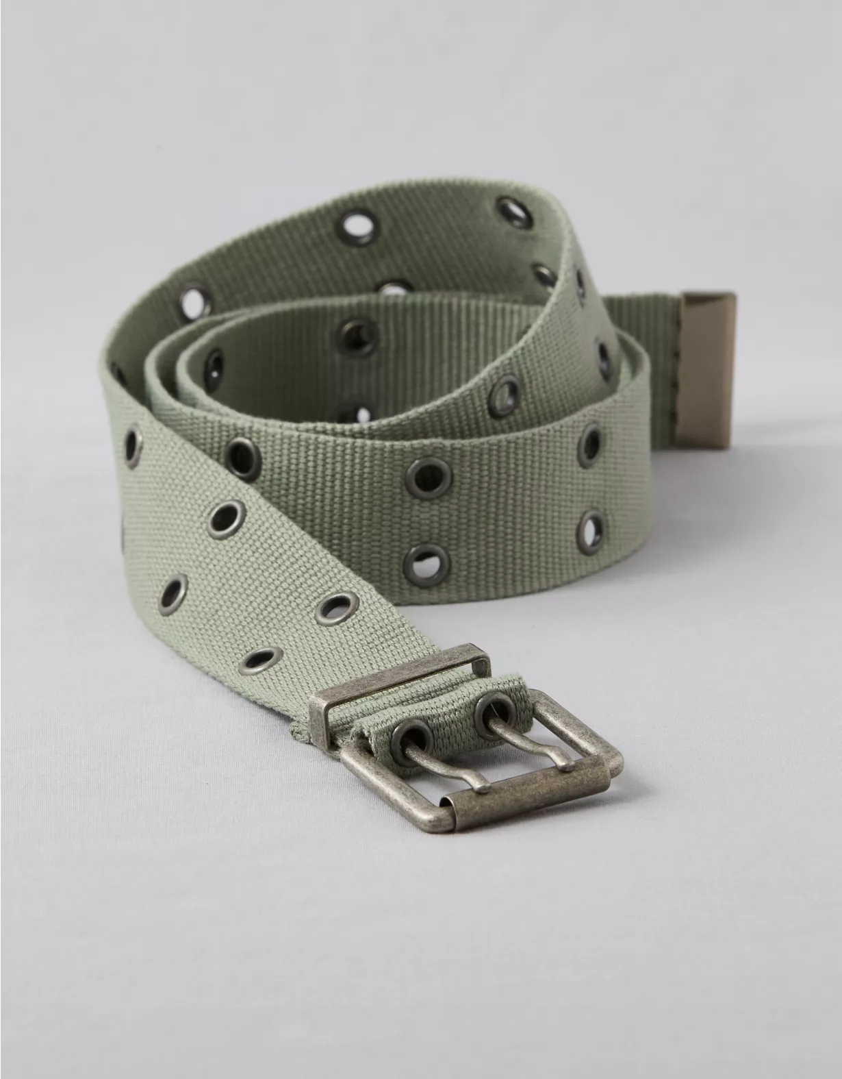 aeo AE Y2K Grommet Webbing Belt