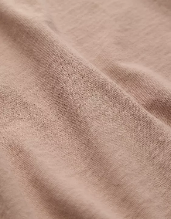 Aeo AE77 Premium Boxy Cropped Crewneck T-Shirt