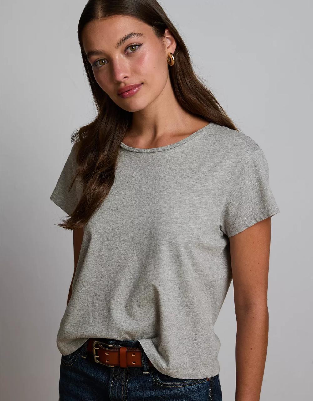 aeo AE77 Premium Boxy Cropped Crewneck T-Shirt