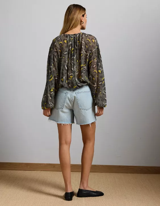 Aeo AE77 Premium Bubble Blouse