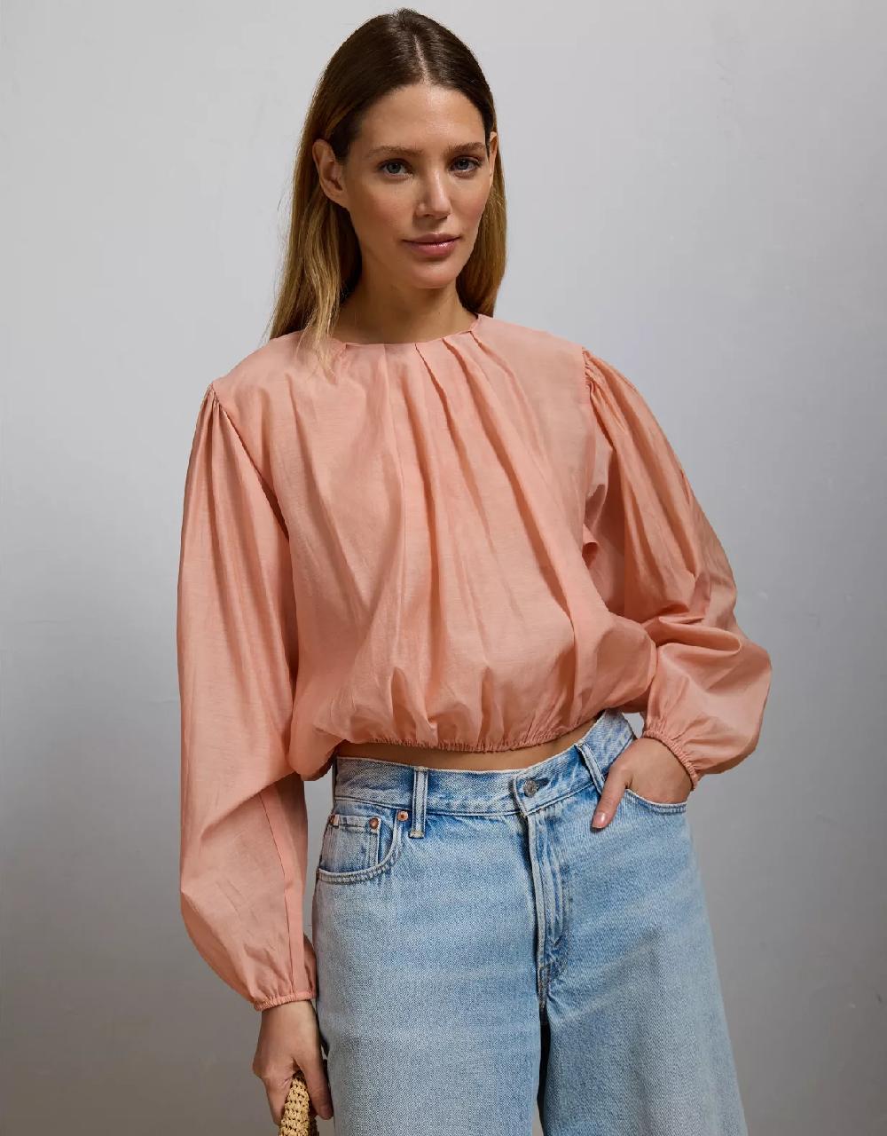 aeo AE77 Premium Bubble Blouse
