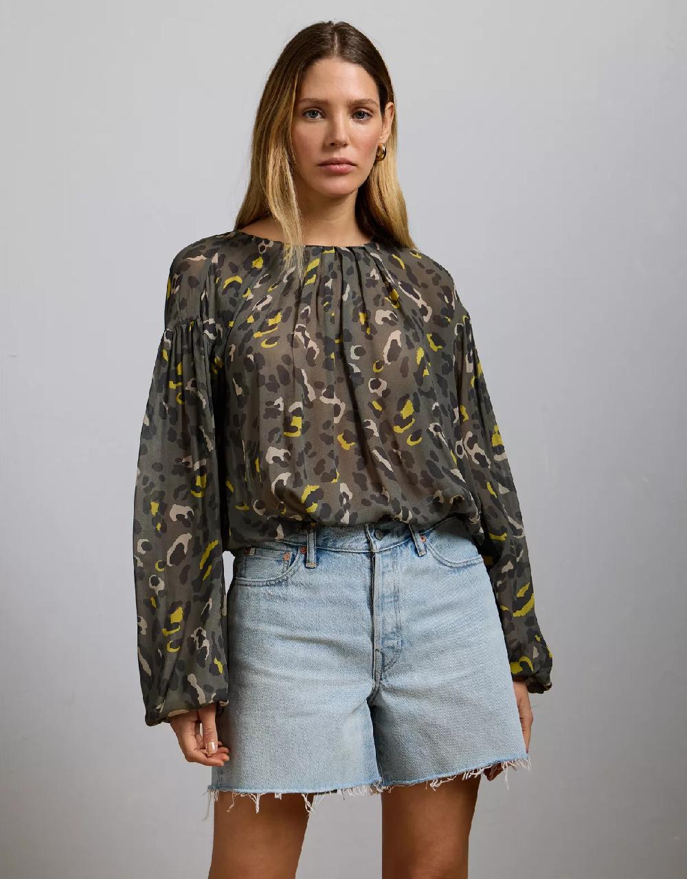 aeo AE77 Premium Bubble Blouse