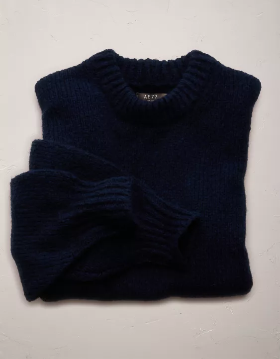 Aeo AE77 Premium Cocoon Crew Neck Sweater