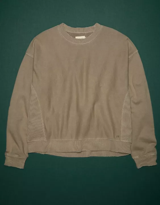 Aeo AE77 Premium French Terry Crewneck Sweatshirt