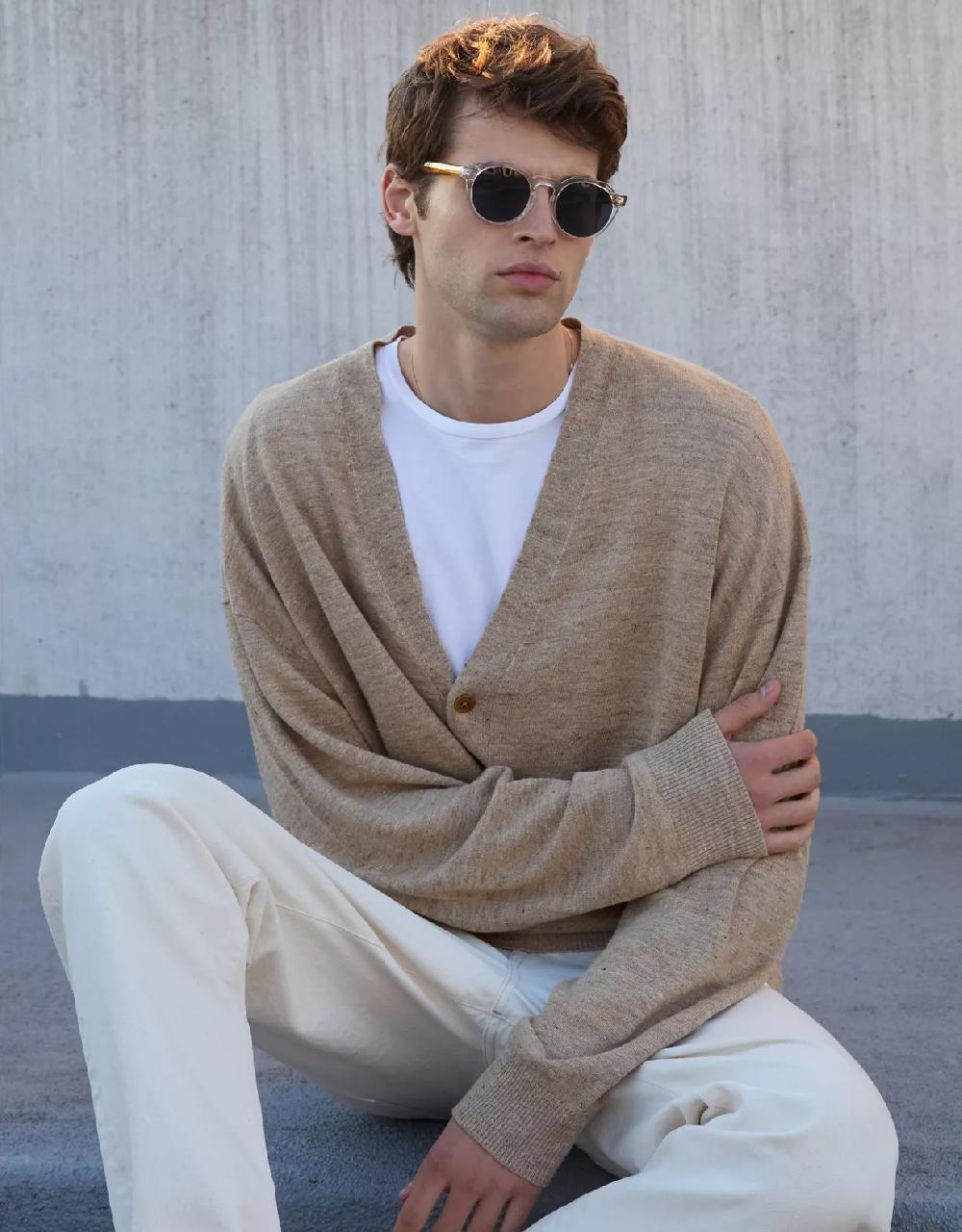 aeo AE77 Premium Linen Cardigan