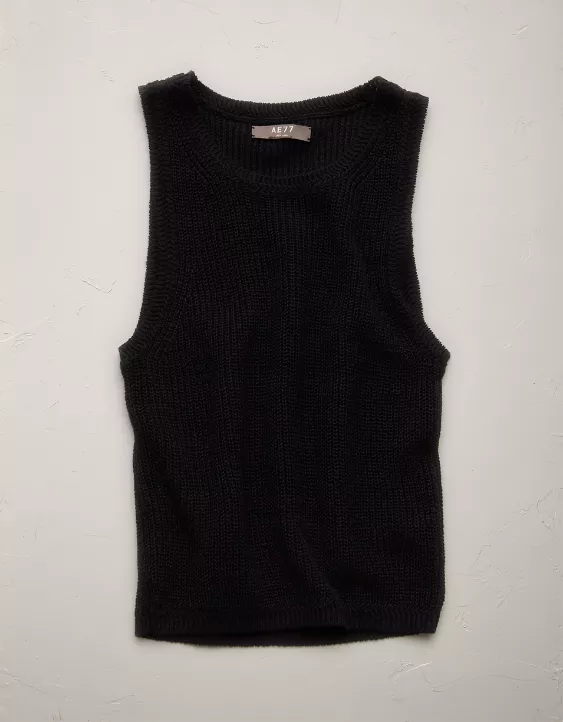 Aeo AE77 Premium Linen Sweater Tank Top