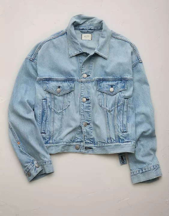 Aeo AE77 Premium Oversized Denim Jacket