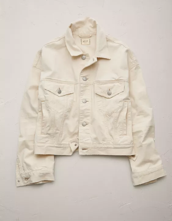 Aeo AE77 Premium Oversized Denim Jacket