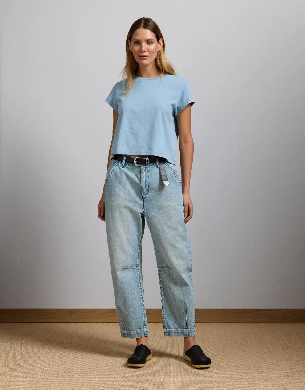 aeo AE77 Premium Pleated Barrel Jean