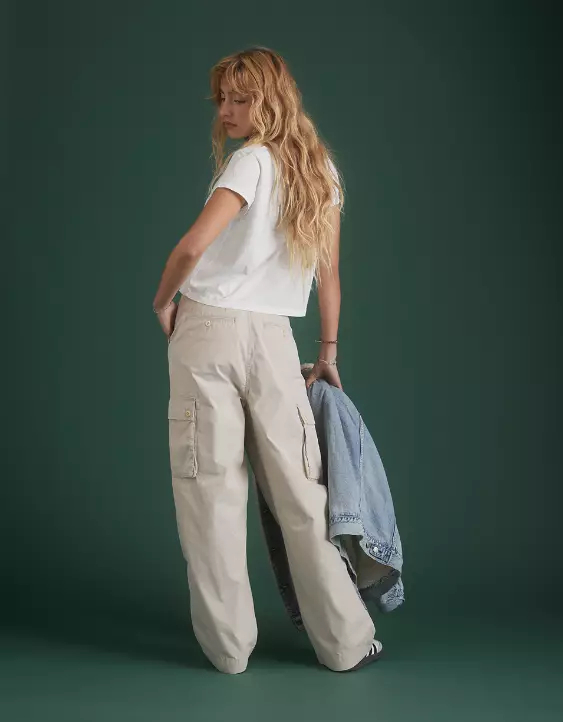 Aeo AE77 Premium Pleated Cargo Pant