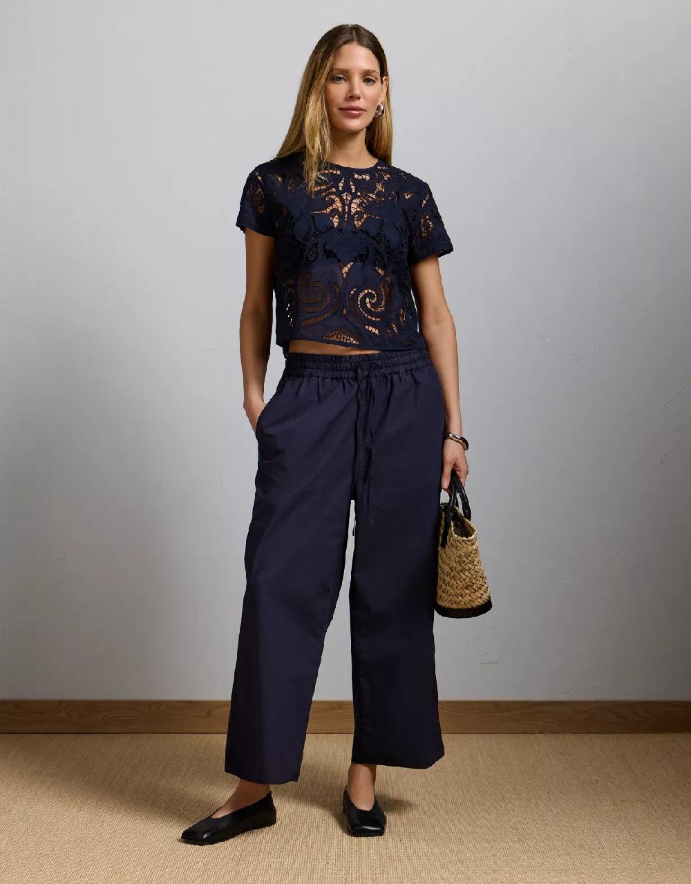 aeo AE77 Premium Pull-On Poplin Pant