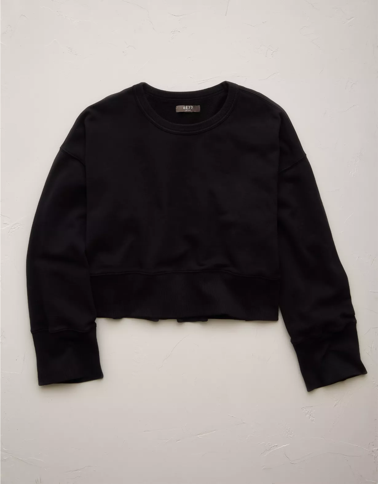 aeo AE77 Premium Relaxed Cropped Sweatshirt