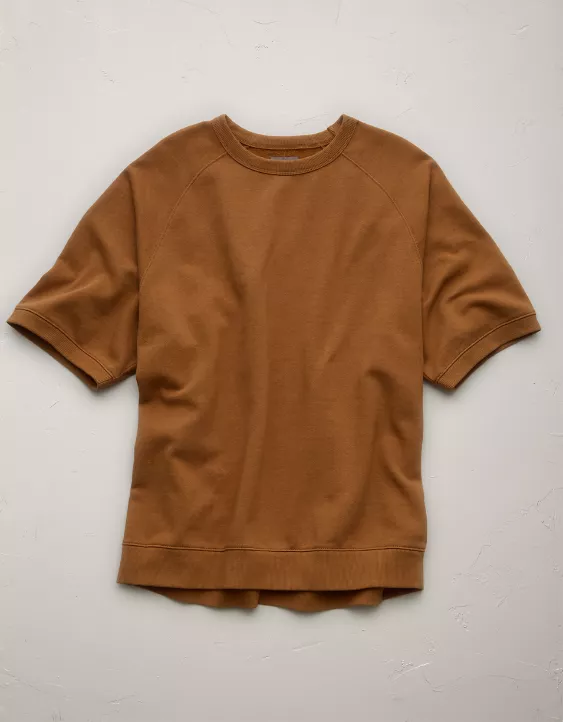 Aeo AE77 Premium Short-Sleeve Sweatshirt