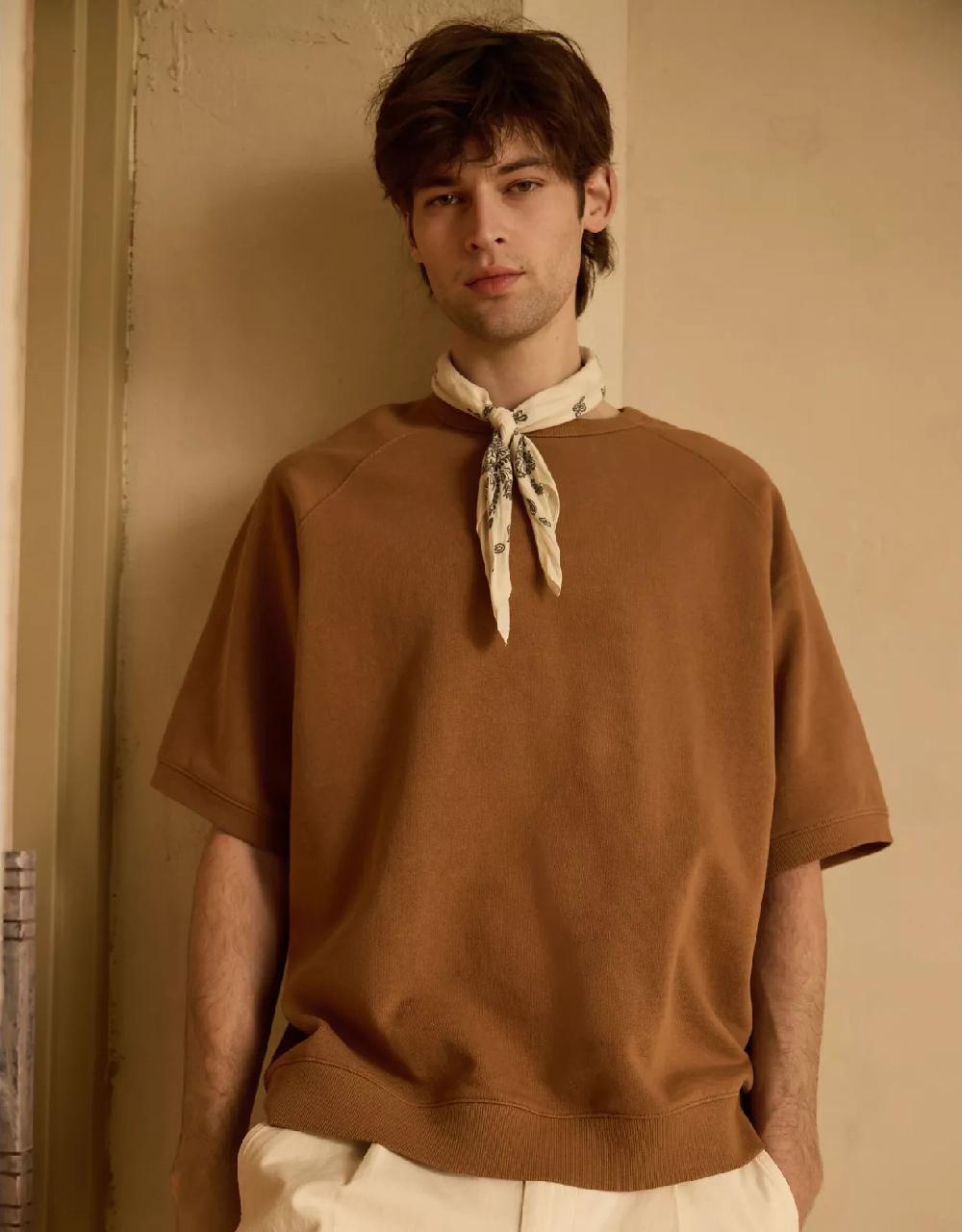 aeo AE77 Premium Short-Sleeve Sweatshirt