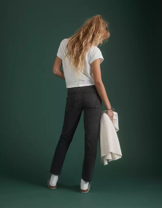 Aeo AE77 Premium Straight Crop Jean