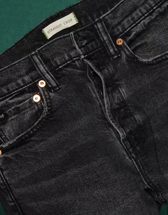 Aeo AE77 Premium Straight Crop Jean