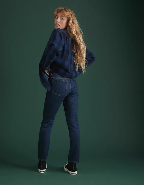 Aeo AE77 Premium Straight Crop Jean