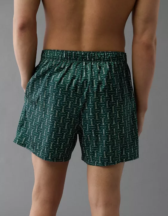 Aeo AEO Floral Satin Lounge Boxer Short