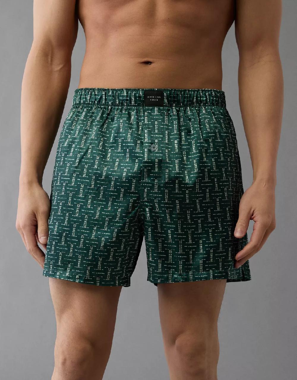 aeo AEO Floral Satin Lounge Boxer Short